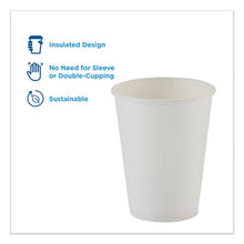 Load image into Gallery viewer, Dixie® wholesale. DIXIE Perfectouch Hot-cold Cups, 12 Oz., White, 50-bag, 20 Bags-carton. HSD Wholesale: Janitorial Supplies, Breakroom Supplies, Office Supplies.