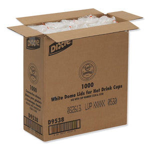 Dixie® wholesale. DIXIE Dome Hot Drink Lids, 8oz Cups, White, 100-sleeve, 10 Sleeves-carton. HSD Wholesale: Janitorial Supplies, Breakroom Supplies, Office Supplies.