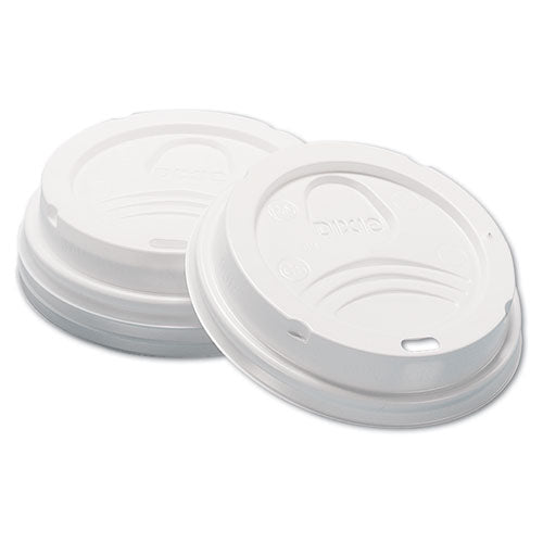 Dixie® wholesale. DIXIE Dome Hot Drink Lids, 8oz Cups, White, 100-sleeve, 10 Sleeves-carton. HSD Wholesale: Janitorial Supplies, Breakroom Supplies, Office Supplies.