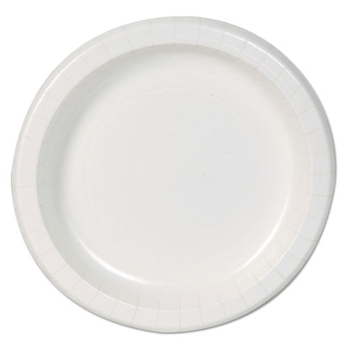 Dixie Basic™ wholesale. Basic Paper Dinnerware, Plates, White, 8.5