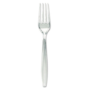 Dixie® wholesale. DIXIE Plastic Cutlery, Forks, Heavyweight, Clear, 1,000-carton. HSD Wholesale: Janitorial Supplies, Breakroom Supplies, Office Supplies.