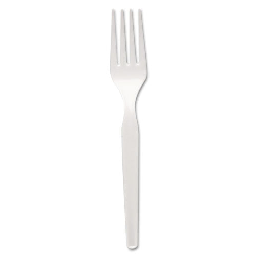 Dixie® wholesale. DIXIE Plastic Cutlery, Heavy Mediumweight Forks, White, 1,000-carton. HSD Wholesale: Janitorial Supplies, Breakroom Supplies, Office Supplies.