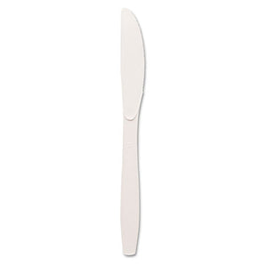 Dixie® wholesale. DIXIE Plastic Cutlery, Heavyweight Knives, White, 1,000-carton. HSD Wholesale: Janitorial Supplies, Breakroom Supplies, Office Supplies.