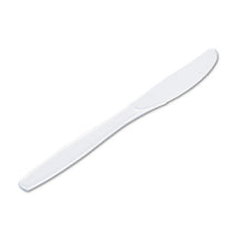 Load image into Gallery viewer, Dixie® wholesale. DIXIE Plastic Cutlery, Heavyweight Knives, White, 1,000-carton. HSD Wholesale: Janitorial Supplies, Breakroom Supplies, Office Supplies.