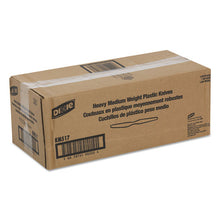 Load image into Gallery viewer, Dixie® wholesale. DIXIE Plastic Cutlery, Heavy Mediumweight Knives, Black, 1,000-carton. HSD Wholesale: Janitorial Supplies, Breakroom Supplies, Office Supplies.