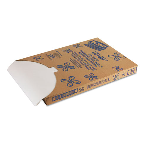 Dixie® wholesale. DIXIE Greaseproof Liftoff Pan Liners, 16 3-8 X 24 3-8, White, 1000 Sheets-carton. HSD Wholesale: Janitorial Supplies, Breakroom Supplies, Office Supplies.