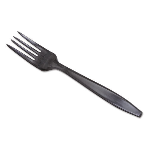 Dixie® wholesale. DIXIE Individually Wrapped Heavyweight Utensils, Fork, Plastic, Black, 1,000-carton. HSD Wholesale: Janitorial Supplies, Breakroom Supplies, Office Supplies.