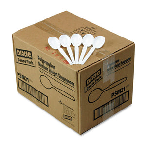 Dixie® wholesale. DIXIE Plastic Cutlery, Mediumweight Soup Spoons, White, 1,000-carton. HSD Wholesale: Janitorial Supplies, Breakroom Supplies, Office Supplies.