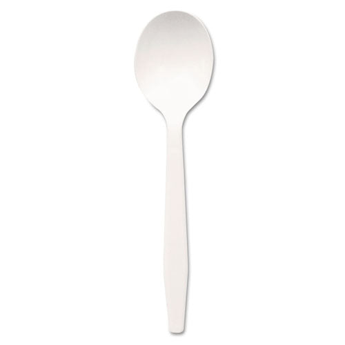 Dixie® wholesale. DIXIE Plastic Cutlery, Mediumweight Soup Spoons, White, 1,000-carton. HSD Wholesale: Janitorial Supplies, Breakroom Supplies, Office Supplies.