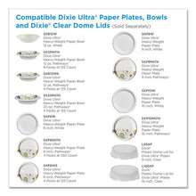 Load image into Gallery viewer, Dixie® Ultra® wholesale. DIXIE Pathways Heavyweight Paper Bowls, 12oz, Green-burgundy, 1000-carton. HSD Wholesale: Janitorial Supplies, Breakroom Supplies, Office Supplies.