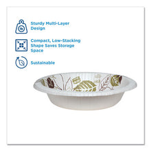 Load image into Gallery viewer, Dixie® Ultra® wholesale. DIXIE Pathways W-soak Proof Shield Heavyweight Paper Bowls, 12oz, Green-burg, 500-ct. HSD Wholesale: Janitorial Supplies, Breakroom Supplies, Office Supplies.