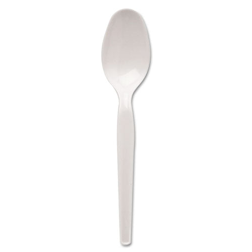 Dixie® wholesale. DIXIE Plastic Cutlery, Heavyweight Teaspoons, White, 100-box. HSD Wholesale: Janitorial Supplies, Breakroom Supplies, Office Supplies.