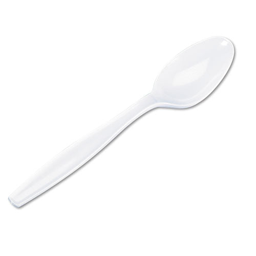 Dixie® wholesale. DIXIE Plastic Cutlery, Heavyweight Teaspoons, White, 1,000-carton. HSD Wholesale: Janitorial Supplies, Breakroom Supplies, Office Supplies.