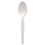 Dixie® wholesale. DIXIE Plastic Cutlery, Heavy Mediumweight Teaspoons, White, 1,000-carton. HSD Wholesale: Janitorial Supplies, Breakroom Supplies, Office Supplies.