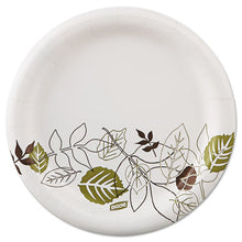 Load image into Gallery viewer, Dixie® wholesale. DIXIE Pathways Soak-proof Shield Mediumweight Paper Plates, 6 7-8&quot;, Grn-burg, 125-pk. HSD Wholesale: Janitorial Supplies, Breakroom Supplies, Office Supplies.