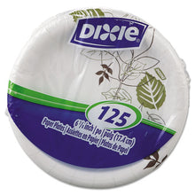 Load image into Gallery viewer, Dixie® wholesale. DIXIE Pathways Soak-proof Shield Mediumweight Paper Plates, 6 7-8&quot;, Grn-burg, 125-pk. HSD Wholesale: Janitorial Supplies, Breakroom Supplies, Office Supplies.