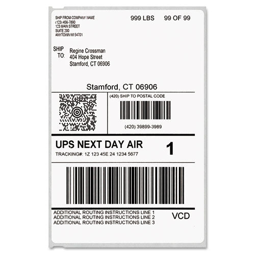 DYMO® wholesale. DYMO Labelwriter Shipping Labels, 4" X 6", White, 220 Labels-roll. HSD Wholesale: Janitorial Supplies, Breakroom Supplies, Office Supplies.