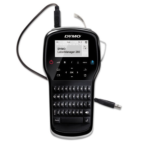 DYMO® wholesale. DYMO Labelmanager 280 Label Maker, 0.6"-s Print Speed, 4 X 2.3 X 7.9. HSD Wholesale: Janitorial Supplies, Breakroom Supplies, Office Supplies.