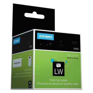 DYMO® wholesale. DYMO Labelwriter Vhs Top Labels, 1.8" X 3.1", White, 150 Labels-roll. HSD Wholesale: Janitorial Supplies, Breakroom Supplies, Office Supplies.