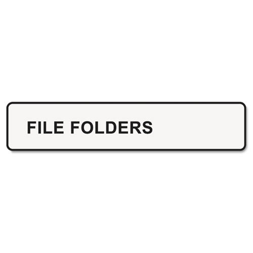 DYMO® wholesale. DYMO Labelwriter 1-up File Folder Labels, 0.56" X 3.43", White, 130-roll, 2 Rolls-pack. HSD Wholesale: Janitorial Supplies, Breakroom Supplies, Office Supplies.