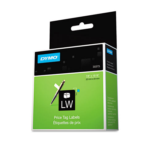 DYMO® wholesale. DYMO Lw Price Tag Labels, 0.93" X 0.87", White, 400 Labels-roll. HSD Wholesale: Janitorial Supplies, Breakroom Supplies, Office Supplies.