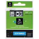 DYMO® wholesale. DYMO D1 High-performance Polyester Removable Label Tape, 0.37" X 23 Ft, Black On Clear. HSD Wholesale: Janitorial Supplies, Breakroom Supplies, Office Supplies.