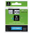 DYMO® wholesale. DYMO D1 High-performance Polyester Removable Label Tape, 0.37" X 23 Ft, Black On White. HSD Wholesale: Janitorial Supplies, Breakroom Supplies, Office Supplies.