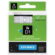 DYMO® wholesale. DYMO D1 High-performance Polyester Removable Label Tape, 0.5