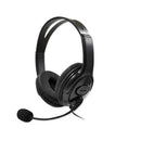 Gaming Headsets, Binaural, Over The Head, Black