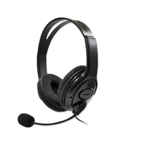 Gaming Headsets, Binaural, Over The Head, Black