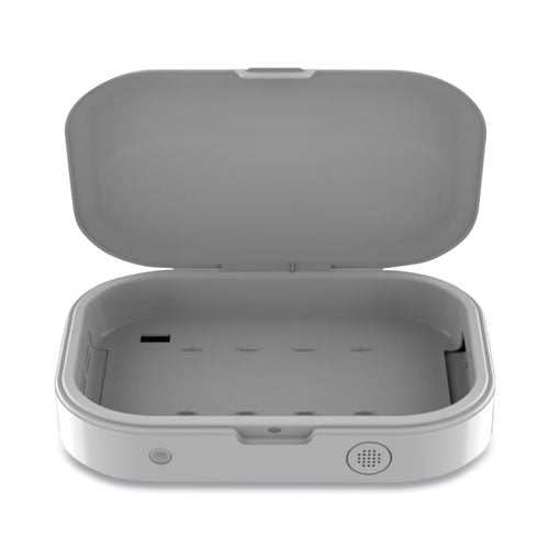 Essential Gear wholesale. Uv Sterilizing Box For Mobile Phones, White. HSD Wholesale: Janitorial Supplies, Breakroom Supplies, Office Supplies.