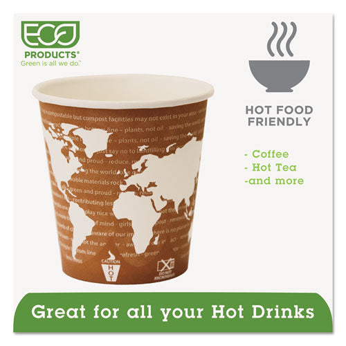 Eco-Products® wholesale. World Art Renewable Compostable Hot Cups, 10 Oz., 50-pk, 20 Pk-ct. HSD Wholesale: Janitorial Supplies, Breakroom Supplies, Office Supplies.