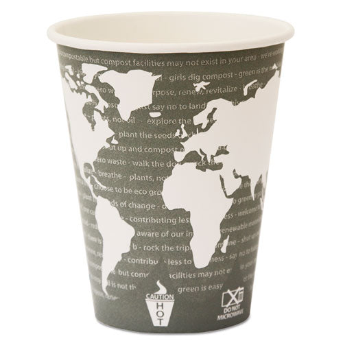 Eco-Products® wholesale. World Art Renewable Compostable Hot Cups, 12 Oz., 50-pk, 20 Pk-ct. HSD Wholesale: Janitorial Supplies, Breakroom Supplies, Office Supplies.