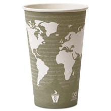 Load image into Gallery viewer, Eco-Products® wholesale. World Art Renewable Compostable Hot Cups, 16 Oz., 50-pk, 20 Pk-ct. HSD Wholesale: Janitorial Supplies, Breakroom Supplies, Office Supplies.