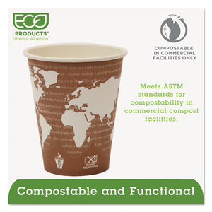 Eco-Products® wholesale. World Art Renewable Compostable Hot Cups, 8 Oz., 50-pk, 20 Pk-ct. HSD Wholesale: Janitorial Supplies, Breakroom Supplies, Office Supplies.