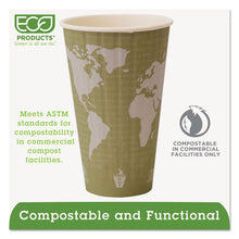 Load image into Gallery viewer, Eco-Products® wholesale. World Art Renewable And Compostable Insulated Hot Cups, Pla, 16 Oz, 40-packs, 15 Packs-carton. HSD Wholesale: Janitorial Supplies, Breakroom Supplies, Office Supplies.