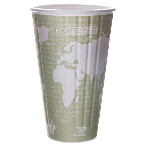 Eco-Products® wholesale. World Art Renewable And Compostable Insulated Hot Cups, Pla, 16 Oz, 40-packs, 15 Packs-carton. HSD Wholesale: Janitorial Supplies, Breakroom Supplies, Office Supplies.
