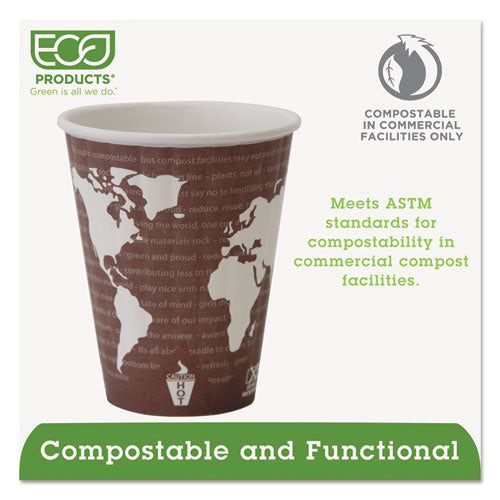 Eco-Products® wholesale. World Art Renewable And Compostable Insulated Hot Cups, Pla, 8 Oz, 40-pack, 20 Packs-carton. HSD Wholesale: Janitorial Supplies, Breakroom Supplies, Office Supplies.