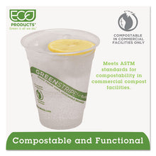 Load image into Gallery viewer, Eco-Products® wholesale. Greenstripe Renewable And Compostable Cold Cups - 12 Oz, 50-pack, 20 Packs-carton. HSD Wholesale: Janitorial Supplies, Breakroom Supplies, Office Supplies.