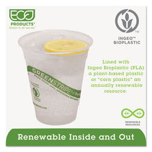 Load image into Gallery viewer, Eco-Products® wholesale. Greenstripe Renewable And Compostable Cold Cups - 12 Oz, 50-pack, 20 Packs-carton. HSD Wholesale: Janitorial Supplies, Breakroom Supplies, Office Supplies.