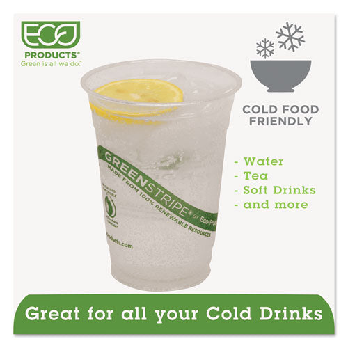 Eco-Products® wholesale. Greenstripe Renewable And Compostable Cold Cups - 16 Oz, 50-pack, 20 Packs-carton. HSD Wholesale: Janitorial Supplies, Breakroom Supplies, Office Supplies.