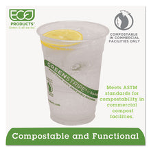 Load image into Gallery viewer, Eco-Products® wholesale. Greenstripe Renewable And Compostable Cold Cups - 16 Oz, 50-pack, 20 Packs-carton. HSD Wholesale: Janitorial Supplies, Breakroom Supplies, Office Supplies.