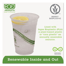 Load image into Gallery viewer, Eco-Products® wholesale. Greenstripe Renewable And Compostable Cold Cups - 16 Oz, 50-pack, 20 Packs-carton. HSD Wholesale: Janitorial Supplies, Breakroom Supplies, Office Supplies.