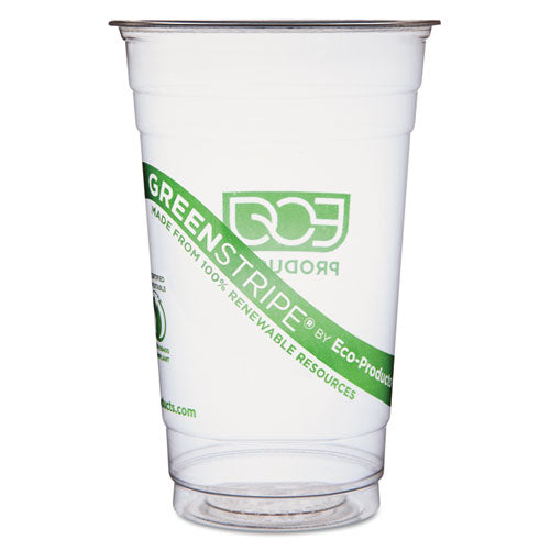 Eco-Products® wholesale. Greenstripe Renewable And Compostable Cold Cups - 20 Oz, 50-pack, 20 Packs-carton. HSD Wholesale: Janitorial Supplies, Breakroom Supplies, Office Supplies.