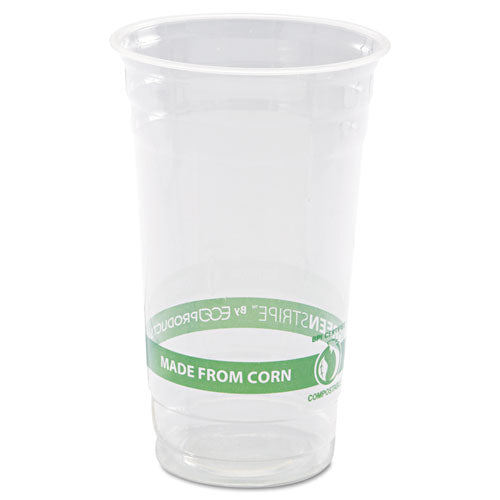 Eco-Products® wholesale. Greenstripe Renewable And Compostable Cold Cups - 24 Oz, 50-pack, 20 Packs-carton. HSD Wholesale: Janitorial Supplies, Breakroom Supplies, Office Supplies.