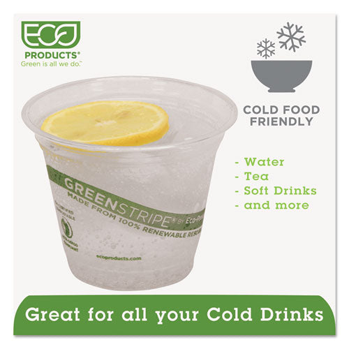 Eco-Products® wholesale. Greenstripe Renewable And Compostable Cold Cups - 9 Oz, 50-pack, 20 Packs-carton. HSD Wholesale: Janitorial Supplies, Breakroom Supplies, Office Supplies.