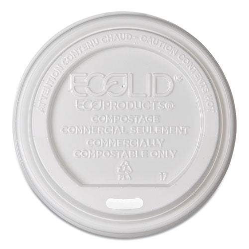 Eco-Products® wholesale. Ecolid Renewable-compostable Hot Cup Lids, Pla Fits 8 Oz Hot Cups, 50-packs, 16 Packs-carton. HSD Wholesale: Janitorial Supplies, Breakroom Supplies, Office Supplies.