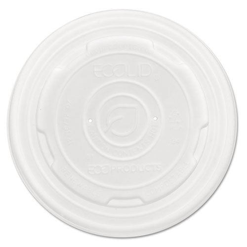 Eco-Products® wholesale. World Art Pla-laminated Soup Container Lids For 12 Oz, 16 Oz, 32 Oz, White, 50-pack, 10 Packs-carton. HSD Wholesale: Janitorial Supplies, Breakroom Supplies, Office Supplies.