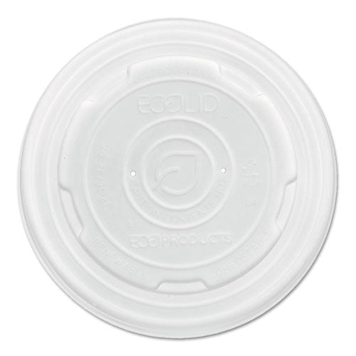 Eco-Products® wholesale. Orld Art Pla-laminated Soup Container Lids, Fits 8 Oz Sizes, Translucent, 50-pack, 20 Packs-carton. HSD Wholesale: Janitorial Supplies, Breakroom Supplies, Office Supplies.