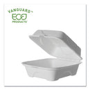Eco-Products® wholesale. Vanguard Renewable And Compostable Sugarcane Clamshells, 6 X 6 X 3, White, 500-carton. HSD Wholesale: Janitorial Supplies, Breakroom Supplies, Office Supplies.